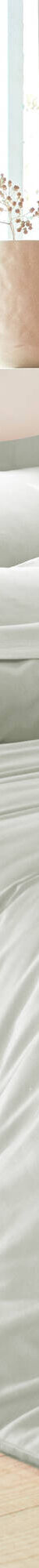 Linge de lit uni coton (gris perle) Linge de lit uni coton (gris perle)